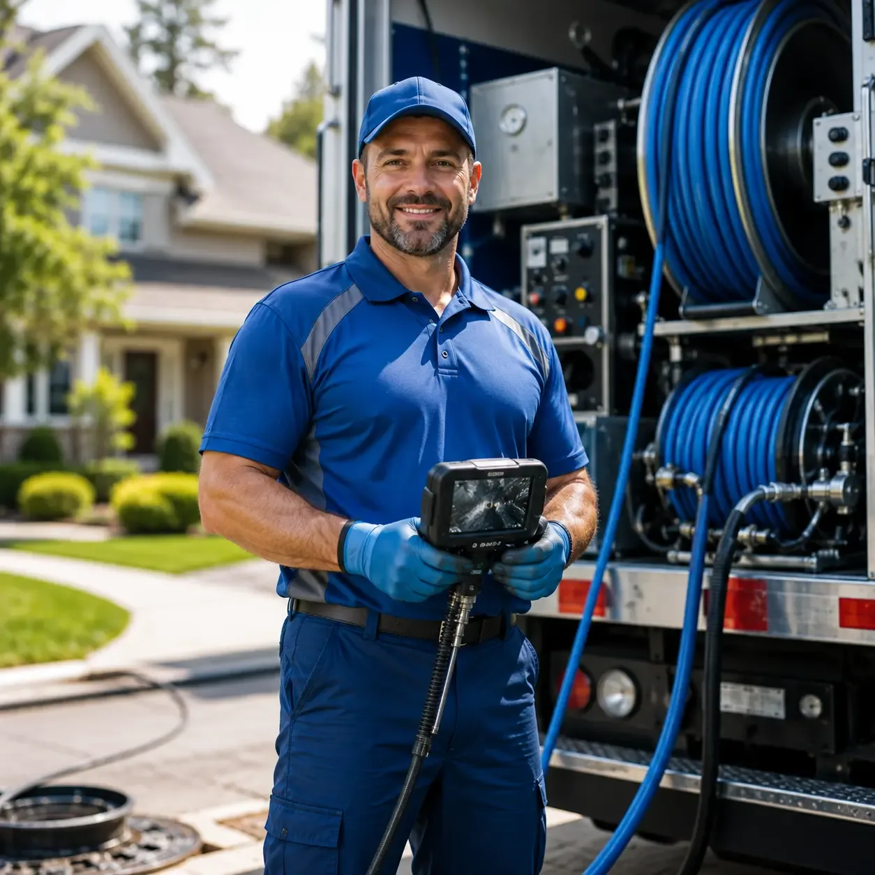 Local outdoor drain cleaning specialists in Calera, AL